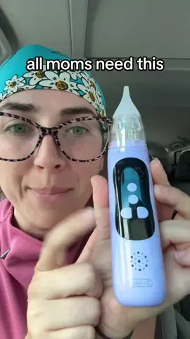 I literally popped the manual booger sucker (ya know the one that looked like a straw) right into the garbage after using this nasal aspirator the first time. This makes *one* part of sick kiddos a little easier and gives them so much relief. #coldandfluseason #sickkids #nasalaspirator #babyessentials #toddlermusthaves 