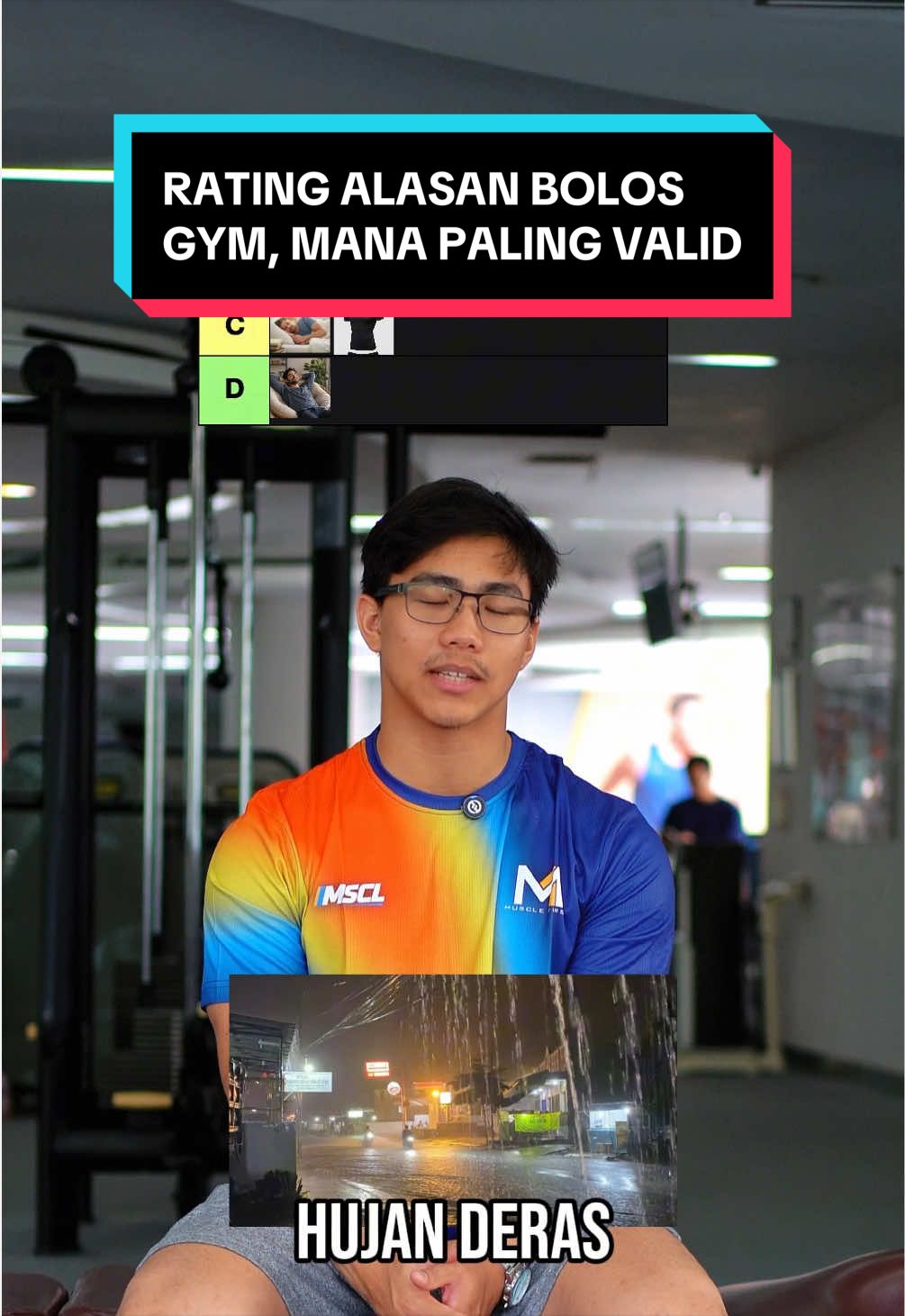 Alasan bolos gym mana yang paling sering kamu pake? Kerjaan numpuk dan macet jalanan emang dapet Tier A buat alasan bolos. Tapi buat tanggal 26 September 2026, simpan dulu semua alasan kamu!  Muscle First Elite Hybrid Race siap menguji seberapa tangguh fisik kamu. Saatnya berhenti cari alasan dan mulai persiapin performa maksimal dari sekarang!  Tag partner latihan kamu dan daftarkan tim kalian lewat link di bio sekarang! Muscle First suplemen fitness terpercaya BPOM & halal Meraih #TopBrand2026  yuk #InvestasiDiri mulai sekarang bareng Muscle First #MuscleFirst #SuplemenFitness 