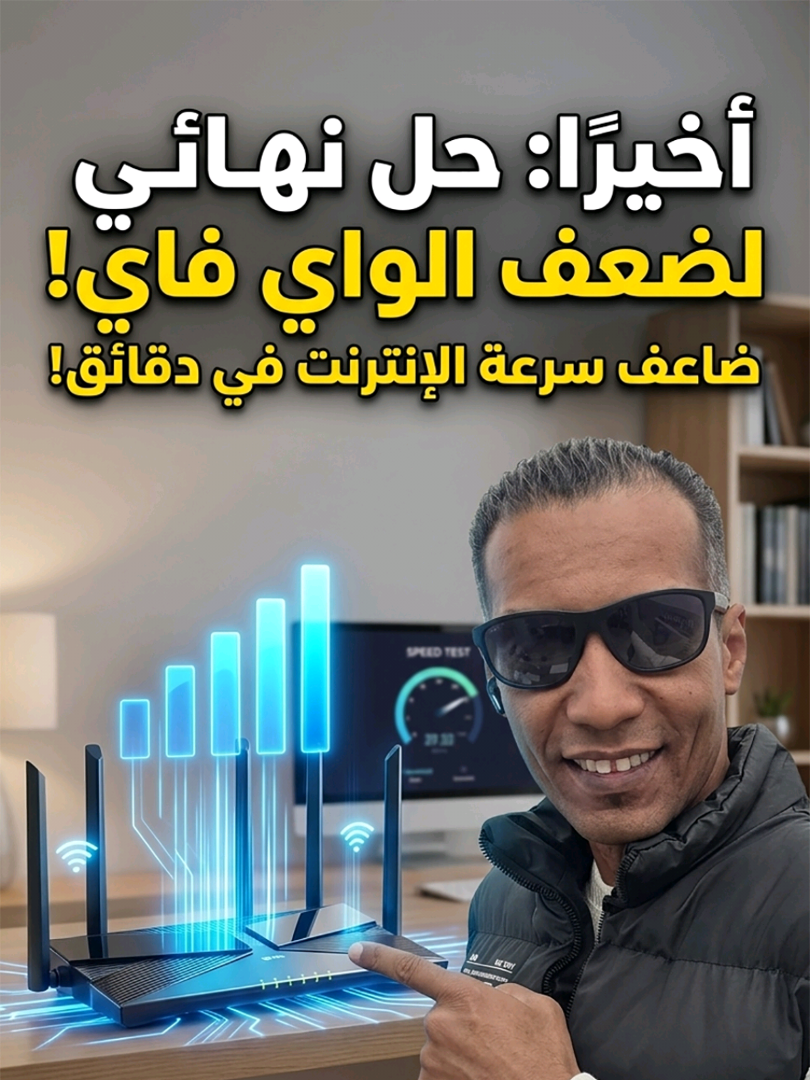 سر تسريع الواي فاي 10 اضعاف بدون تطبيقات #عالم_تريكة 