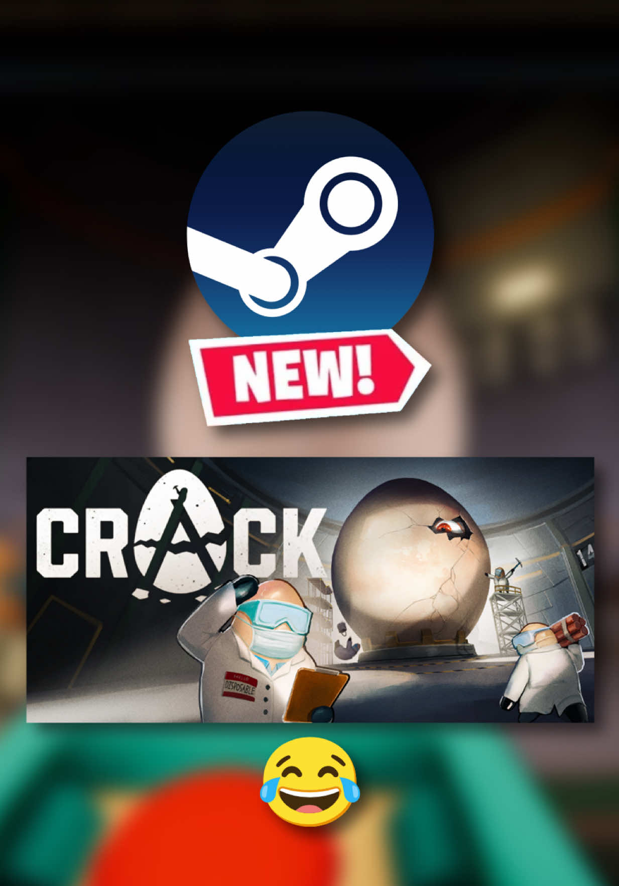 ad This New CO-OP Game Lets You CRACK a Giant Egg 🤣 🎮 CRACK 🖥️ PC (Steam) #gaming #WhatToPlay #indiegame #multiplayer #coop 