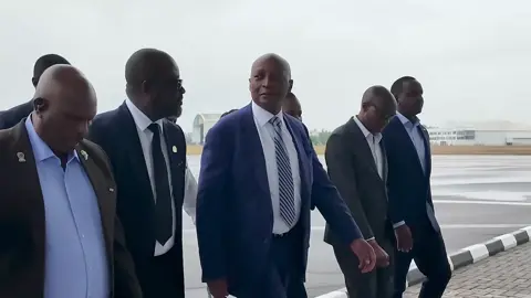 CAF President, Dr Patrice Motsepe arrives in Dar es Salaam, Tanzania ahead of the Africa Cup of Nations press conference. #shorts #caf #sports #motsepe #tanzaniantiktok🇹🇿 