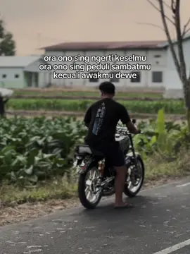 Lanang ora oleh kesel😇