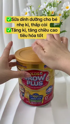 Sữa dinh dưỡng colos grow plus cho trẻ nhẹ ki, thấp còi#suagrowplus #suachobenhecan #suatangcan #xuhuong 