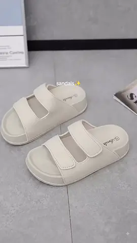 Sissy Shoes Women's Summer Vintage Suede Thick-Sole Sandals Hook and Loop Strap Slide-On Beach Slippers For Outdoor Wear Gils Footwear #footwear #slippersforwomen #sandalsforwomen 