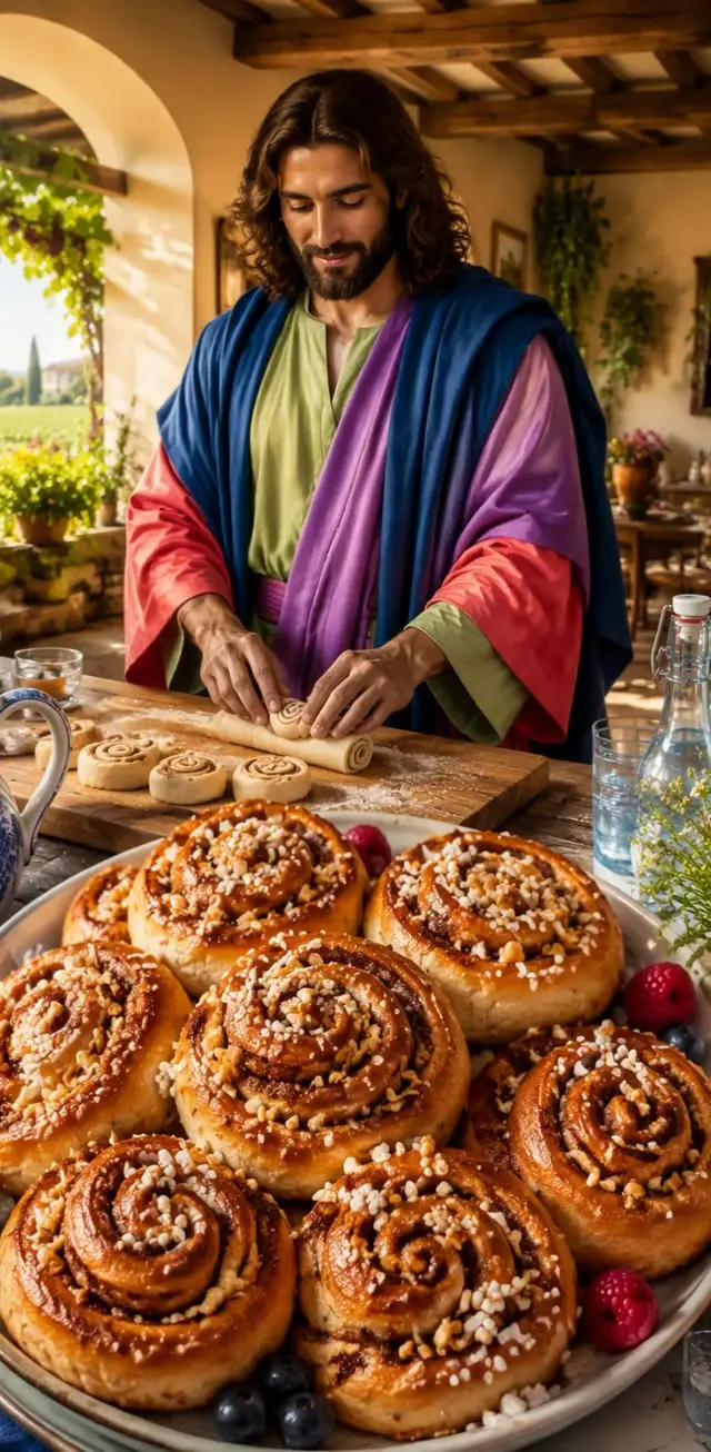 Activate yeast in 35-38℃ warm milk for 5 minutes. Mix it with sugar, egg, flour and salt, then add softened butter and knead into a smooth dough. Let it rise twice in a warm environment. Roll the deflated dough into a thin rectangle, spread cinnamon butter filling on it, roll it up and cut into small pieces. Bake at 190℃ until golden, then brush sugar syrup on the hot rolls. 