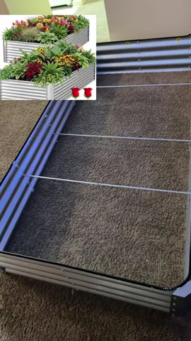 Cancel Done RESET 2 Pack Galvanized Steel Raised Garden Bed Kit - 6x3x1ft (12in Deep) Metal Planter Box for Vegetables, Flowers, Herbs, Outdoor Above Grouno Setup with 2x Planting Power for Backyard Gardeners & Deep Roots, Sohochic#tiktokfyppppp👌💐💐🌹🌹🌹 