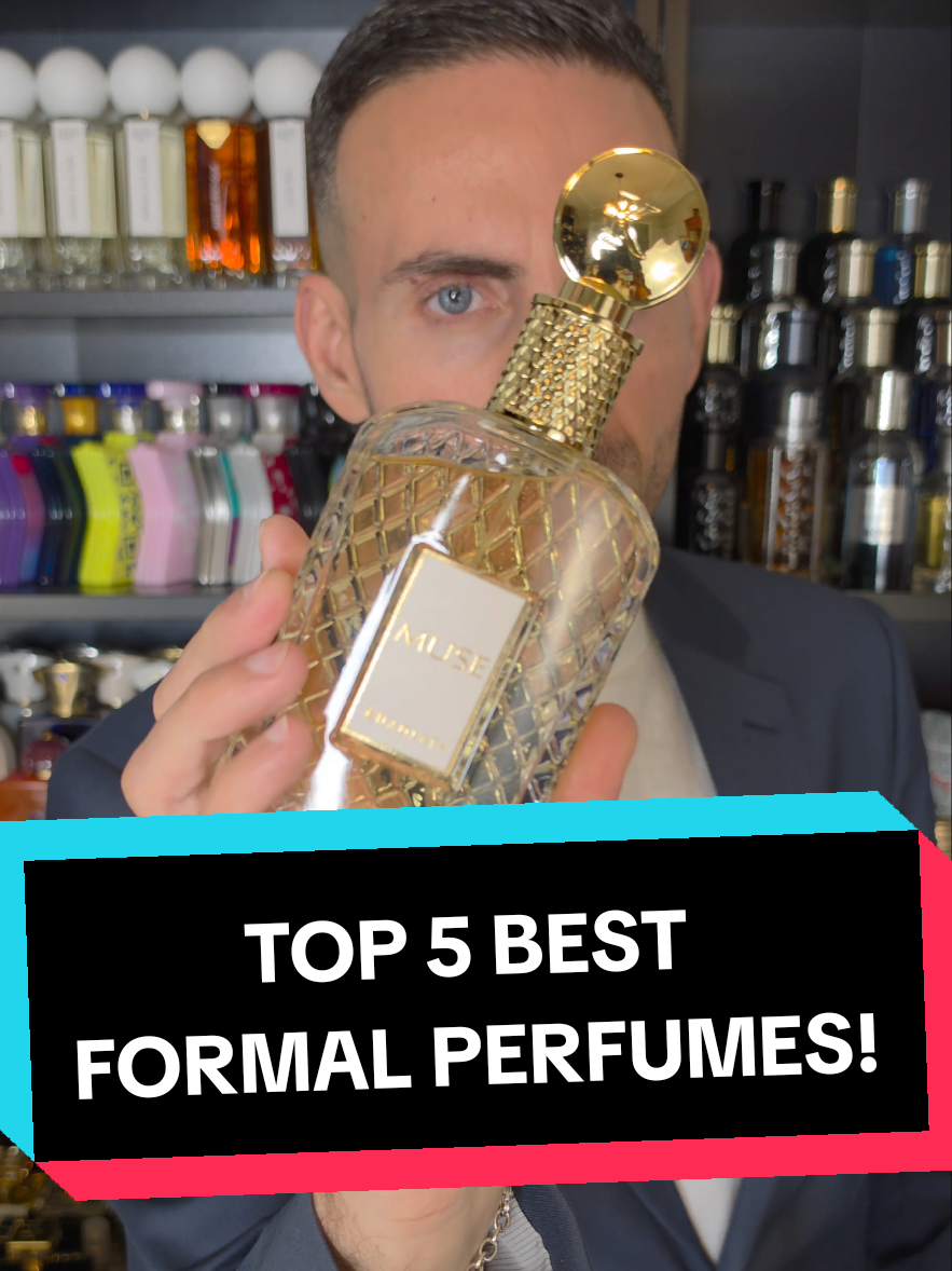 Top 5 best formal perfumes! #fragrancetiktok #fragrance #perfumetok #fragrancetok #redolessence 