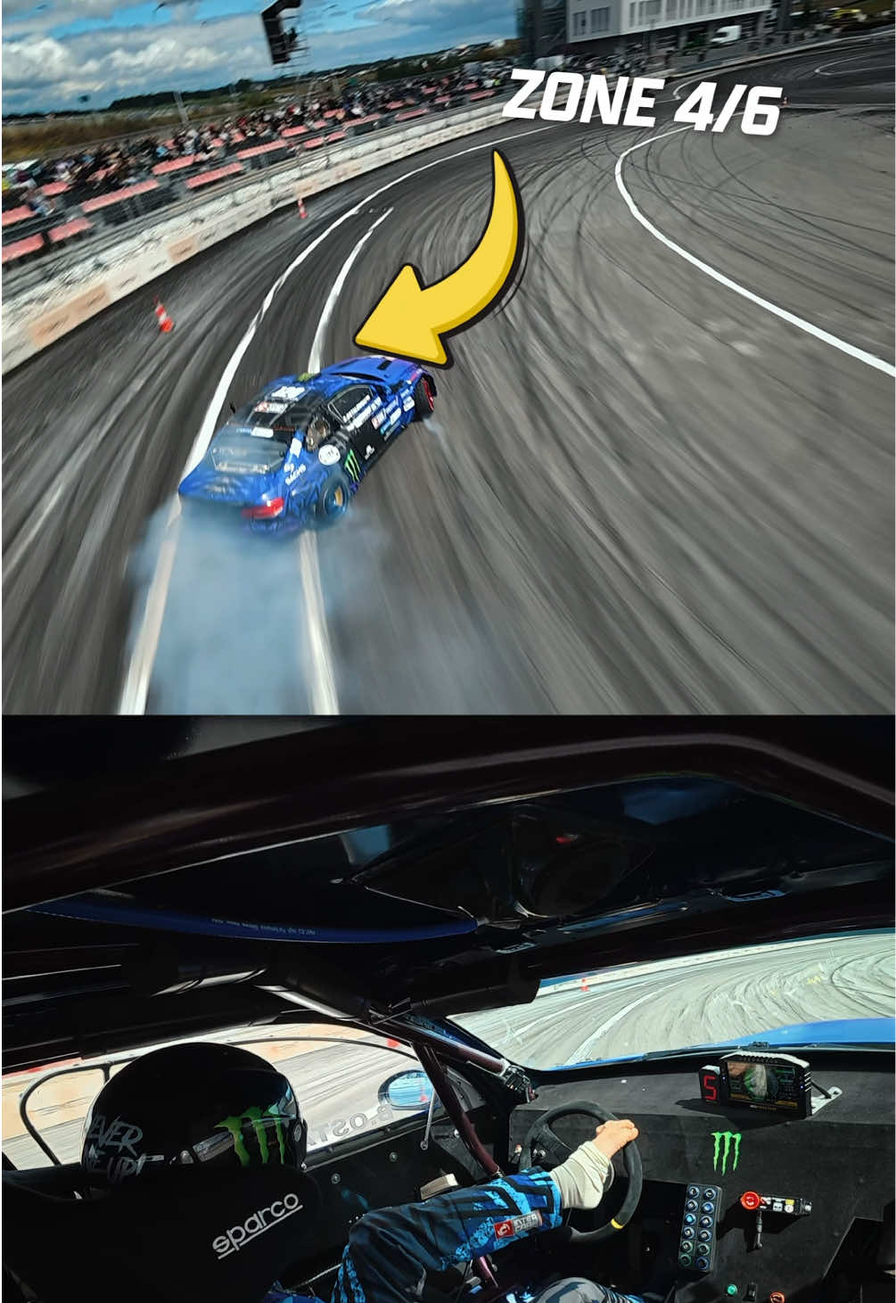 Did you know what drift competitions are all about? Watch my run all the way to the end!🏁