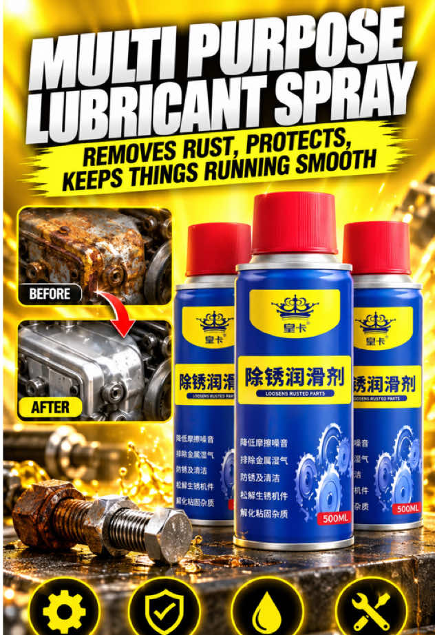 Anti-rust Lubricant Spray Rust remover #rustremover #rustremoval #rustremoverspray #rider #motorcycle 