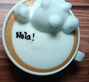 Feliz día para todos los cafeteros 😊☕️  #coffeetime☕️ #lattearttutorial #latteartvideo #amantesdelcafe #cafeteros 