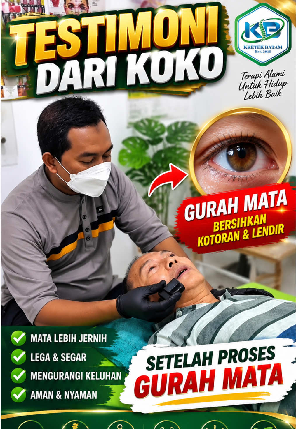Testimoni gurah mata