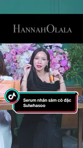 Serum nhân sâm cô đặc Sulwhasoo #hannaholala #hannahteam #sulwhasoo 