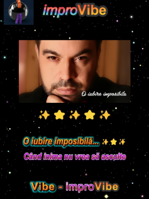 Florin Salam - O iubire imposibilă O poveste frumoasă... ✨⭐✨ O melodie legendară din discografia lui Florin Salam, plină de trăire și sentimente curate, dedicată unui suflet special.  Când inima alege o iubire imposibilă, muzica rămâne singurul refugiu.  Dați drumul la volum în căști, ascultați versurile și intrați în starea improVibe! 🥂🔥 #improvibe #oiubireimpossibila #manelevechi #vibeimprovibe ⚠️ Arhivă Educațională & Istorică • Non-Profit. ⚠️
