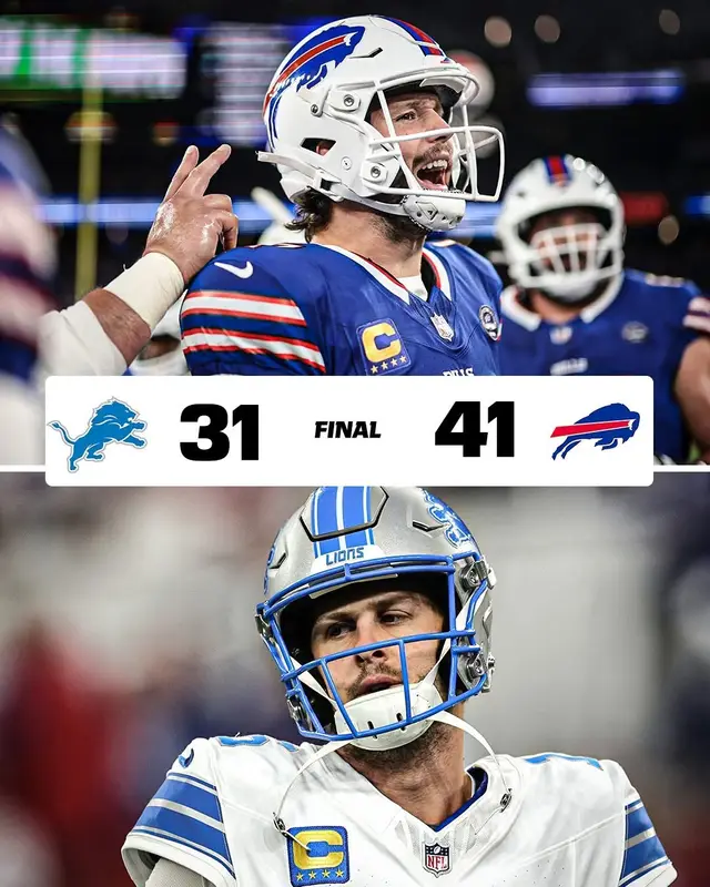 41 on Detroit. Josh Allen doing Josh Allen things. Bills Mafia, we’re eating good today 😤🦬❤️💙 #BillsMafia #BuffaloBills #JoshAllen #GoBills #BillsNation