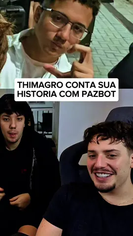 THIMAGRO CONTA SUA HISTÓRIA COM PAZBOT #cortes #fyp #kosky #pazpeaceful #thimagroo 