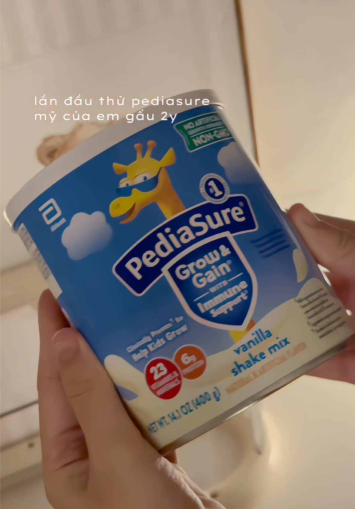 Lên 2 là phải thử liền Pe Mỹ 🇺🇸 #pediasuremy #suacaonangluong #xuhuong #viral #mevabe 