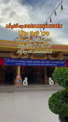 Chùa THỚI SƠN những ngày trước lễ 12.08 #mientay #fyp #phatthaytayan #xuhuong #angiang 