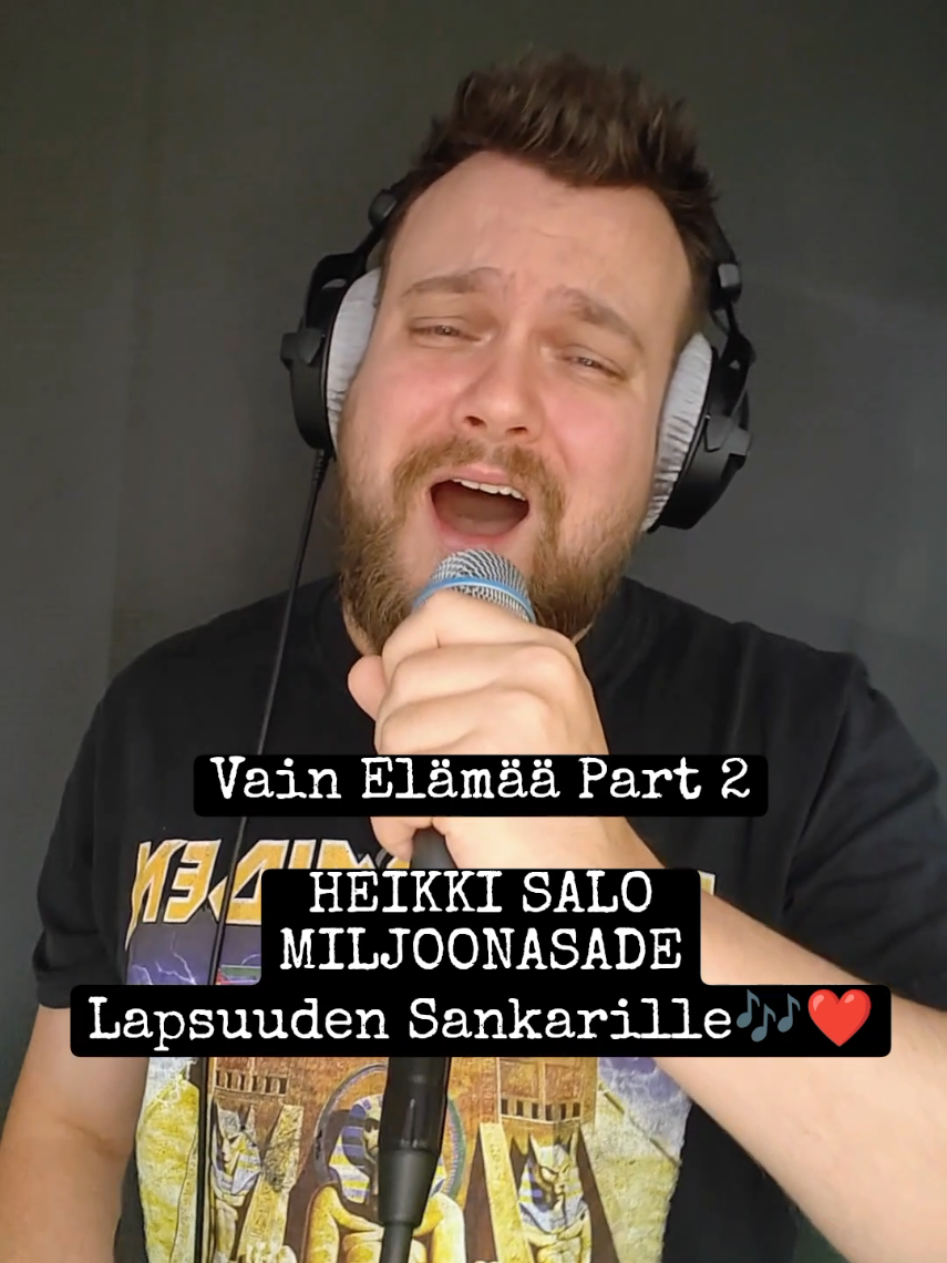 Tänään on Heikki Salon jakso 😍 Miljoonasateen tuotannosta itselleni tulkittavaksi valikoitu klassikko vuodelta 1986 - Lapsuuden Sankarille 🎶  Tässä pieni pätkä ❤️ #fyp #vainelämää #heikkisalo #miljoonasade #lapsuudensankarille 