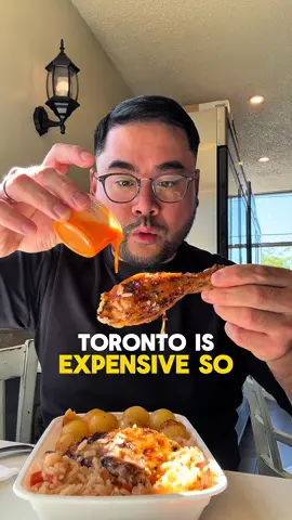 Food adventure with @just.tonyh from @vietnoms.ca  Toronto is expensive so in this series I’m going to show you 12 meals for 12 and under from all over the GTA. Today we are @casaportuguesa.to they have a “Tony Special” chicken, rice, potatoes and piri piri sauce for only $12 🔥 this special is available all day Monday- Thursday 🚨 @Casa Portuguesa  #toronto #food #Foodie #torontoeats #torontorestaurants