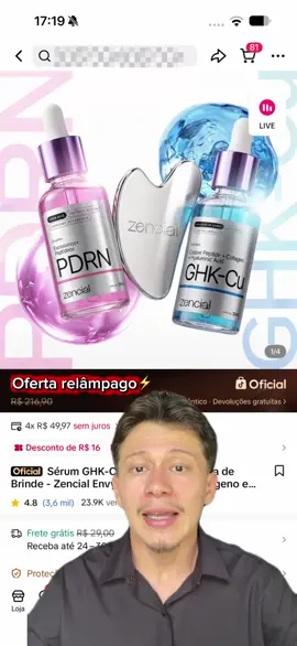 #kit #serum #ghk #zencial 