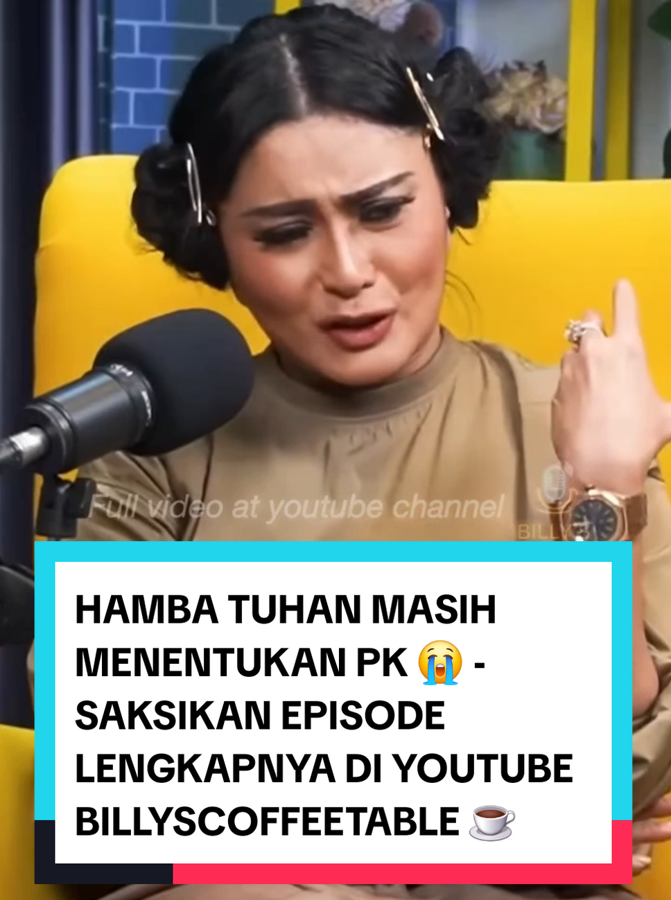 HAMBA TUHAN MASIH MENENTUKAN PK 😭 - SAKSIKAN EPISODE LENGKAPNYA DI YOUTUBE BILLYSCOFFEETABLE ☕️ 