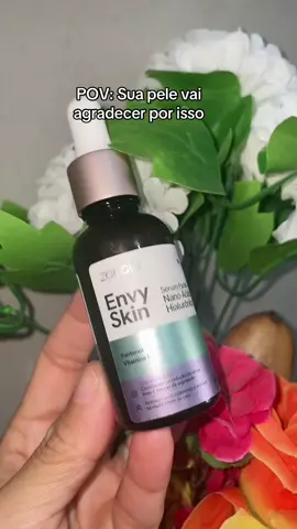 Prevenção do envelhecimento precoce e também na redução de linhas finas e marca de expressão auxilia na elasticidade da pele #cuidadoscomapele #Skincare #clarearmanchas #clareador #melasma @Zencial 