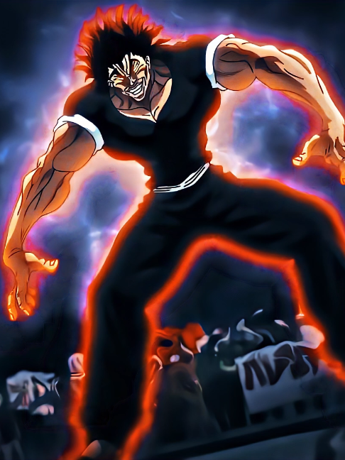 Too much aura in one mf 💀 ib @lunarufx #anime #edit #yujirohanma #bakihanma #sonofogre