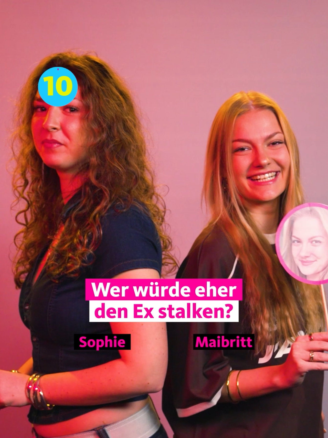 Bisschen Zucker die beiden 😍 @Maibritt & Sophie  #Werwürdeeher #MaibrittSophie #1LIVE 
