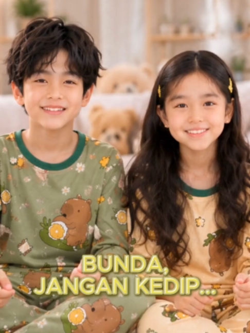 BUNDA, JANGAN KEDIP… STYLE KAKAK-ADIK INI BIKIN GEMAS! 😍✨ Pakai PIPA.PP dengan warna berbeda, tapi kalau dipakai bareng tetap kelihatan kompak 🥰 Dari depan sampai belakang, motifnya tetap mencuri perhatian! Kembaran nggak harus selalu sama warna, Bun 💚💛 🛒 Langsung checkout PIPA.PP sekarang sebelum kehabisan! #kiminorikids #hanamichikids #piyamaanak #kidstiktok #kakakadek #setelananak #kidsoutfit #outfitanak #kids