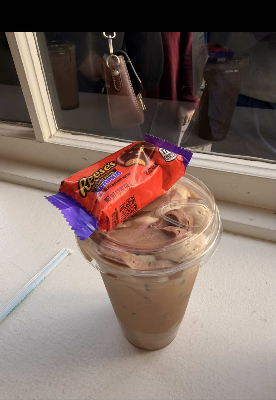 Morning trip to Nitro for the limited edition Reese’s Pumpkin PB Whip Latte 😋 @The Nitro Bar @Reese’s #nitrobar #reeses #pvd #rhodeisland #coffee 