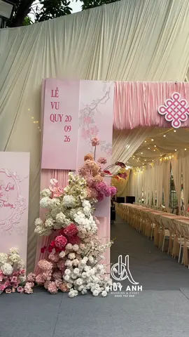 Bàn giao chiếc rạp tone hồng xinh xỉu ngọt dịu cho cô dâu linh của tui tại  tp bắc ninh🥰🥰 #HUY_ANH_WEDDING_EVENT  #cưới_hỏi_cao_cấp_bắc_ninh  #thiết_kế_không_gian_cưới_theo_yêu_cầu #viralvideo 