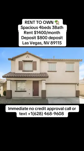 Step inside your next Las Vegas home! This spacious **4-bedroom, 3-bathroom rental** at **1864 Verde Mirada Dr, Las Vegas, NV 89115** is available for just **$1,400 per month**! Whether you’re looking for room to grow, space for family, or a comfortable home with extra bedrooms for guests, work, or storage, this property could be the perfect match. Located in the Las Vegas area, this home offers the space and convenience you’ve been searching for. Imagine having four bedrooms to personalize, three bathrooms for added convenience, and a home layout designed to give everyone more room to live comfortably. From everyday family life to entertaining guests, there’s plenty of potential to make this house feel like home. At only **$1,400/month**, opportunities like this can move quickly. If you’ve been searching for an affordable Las Vegas rental with **4 bedrooms and 3 bathrooms**, this is the listing to share with someone who needs a new place. Tag a friend, send this video to a family member, and save the post before it’s gone! **Property details:** - **Address:** 1864 Verde Mirada Dr, Las Vegas, NV 89115 - **Bedrooms:** 4 - **Bathrooms:** 3 - **Monthly rent:** $1,400 - **Location:** Las Vegas, Nevada - **Availability:** Contact for current details and showing information Whether you’re relocating to Las Vegas, searching for more room, or looking for a home that can fit your lifestyle, this property deserves a closer look. Don’t wait until someone else claims it. Share this post, tag someone who needs a 4-bedroom home, and reach out today for more information. #blowthisup #LasVegasRentals #LasVegasHomes #LasVegasRental #NevadaRentals                                                 