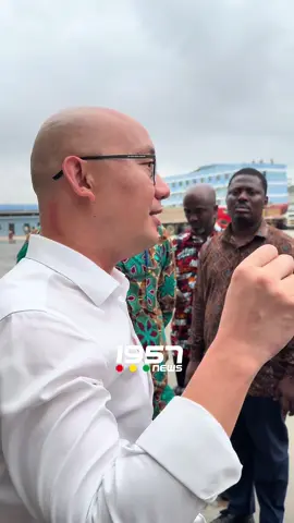 LIVE | Empire Cement Managing Director explains to Trade Minister Elizabeth Ofosu-Adjare what led to the factory’s closure, saying it was a one-time industrial malfunction that caused cement dust to spread into the air and was fixed within 30 minutes, but residents had already captured and shared the incident on social media
