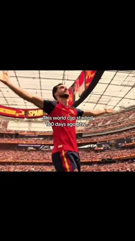 This world cup started 100 days ago btw...🏆🥺 #worldcup #2026#spain #win 