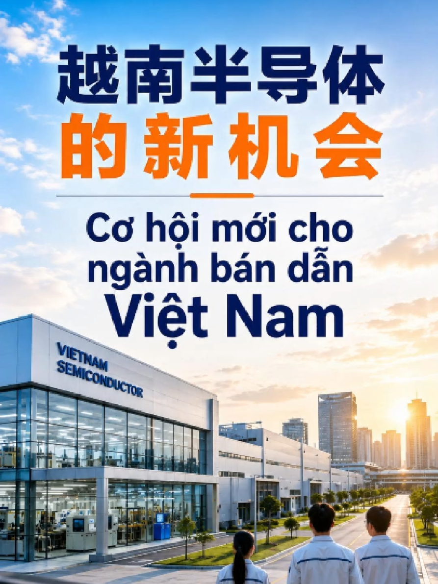 越南半导体真正的机会，可能不是造最先进的芯片 Cơ hội thực sự của ngành bán dẫn Việt Nam có thể không nằm ở việc sản xuất chip tiên tiến nhất Vietnam’s Real Semiconductor Opportunity May Not Be the Most Advanced Chips AI时代正在重新定义全球半导体产业链。越南真正的机会，可能并不是直接挑战最先进制程，而是利用已有的电子制造基础，从组装、封装测试逐步向先进基板、芯片设计和AI研发升级。未来衡量越南半导体是否真正崛起，关键不仅是吸引了多少投资，更要看有多少技术、人才和产业价值真正留在越南。 #越南 #越南经济 #越南半导体 #人工智能 #ai 