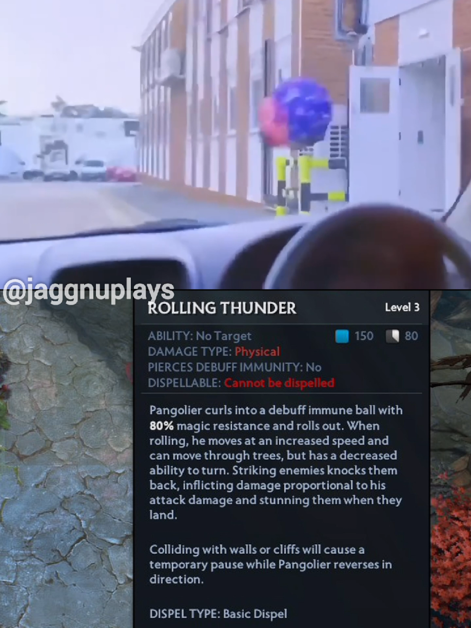 Pangolier Ultimate Skill Rolling Thunder Dota 2 Donté Panlin Пангольер, ультимативный навык 