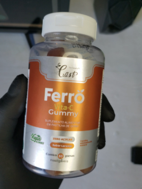 Vitamina C + Ferro 🍊  #Gummy #VitaminaC #Ferro #TikTokShop #imunidade @lastforx