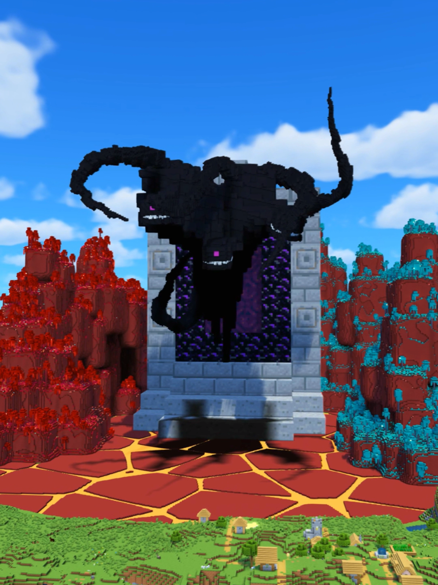 what if they just added a new boss 😅 #Minecraft #minecraftbuild #minecraftbuilds #minecraftbuilding #minecraftmemes 