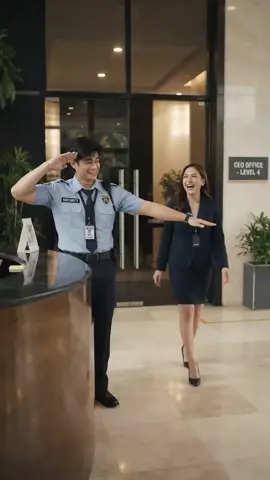 “MAKULIT NA SECURITY GUARD NA INLOVE SA CEO” ❤️ Si Jun, isang simpleng security guard, ay laging nagpapatawa at nang-aasar sa CEO na si Angela. Kahit suplada ito minsan, hindi niya iniinda—dahil unti-unti na siyang nahuhulog dito. 😅❤️ #DramaSeries #ShortDrama #aigenerated #AIDrama #PinoyDrama 