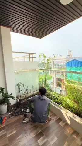 Hành trình đập bỏ , phá dỡ những ban công cũ nát thay vào đó là ban công triệu View cực Chill #xuhuongtiktok #bancongchill #decorbancong 