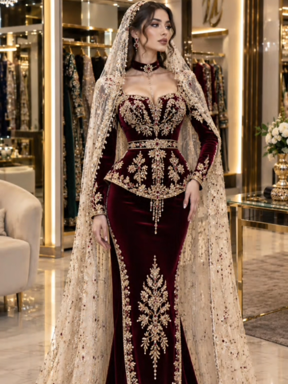karakou royal _كراكو عصري#كراكو_جزائري_مودرن_عصري #karakou #model #fypdong 