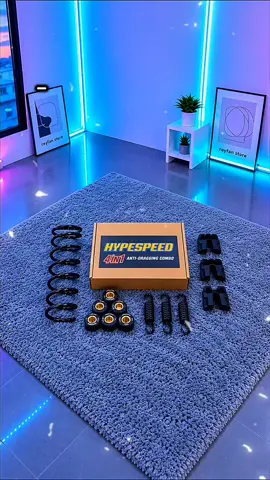 🛵 HYPESPEED 4-in-1 Anti-Dragging Combo — Iwas kaladkad, mas maayos na takbo! ✅ Presyong abot-kaya, kalidad na pangmatagalan. Upgrade mo na! 💨 #Hypespeed #4in1AntiDragging #ScooterParts #MotorParts #MotorcycleParts 