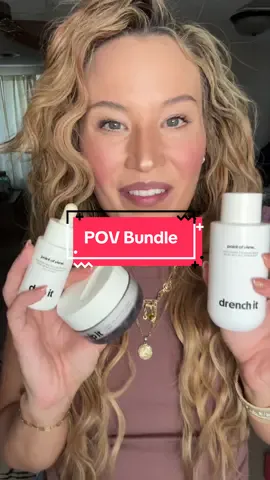 3 steps. 1 flawless base. 💧 Drench It. Drip It. Whip It. The skin prep trio I’ll be reaching for every morning. #skincaretrio #hydrationskincare #mikaylanogueira #povbeauty #glassskin @Point of View Beauty 
