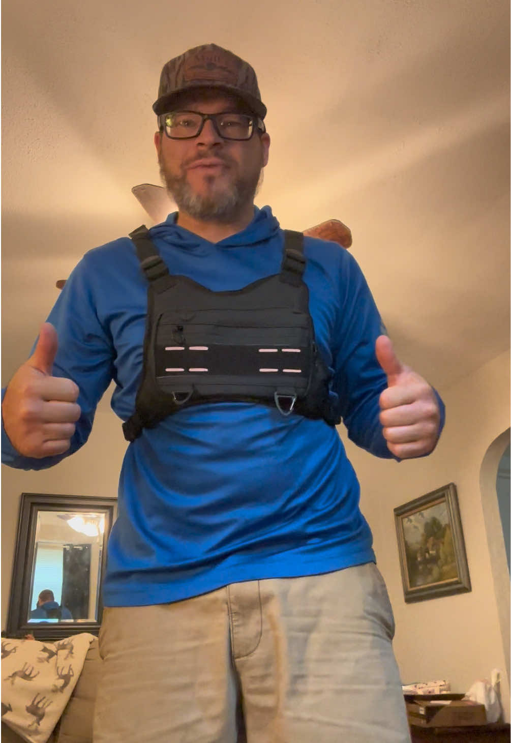 Take a look at this awesome tactical chest bag from Transcend!!! Perfect for hiking and fishing!!! It has plenty of room for cell phone and keys when hiking or tackle if your fishing!!! Click the link below and grab one today on TikTok shop!!! #tiktokshop #fishinggear #tacticalgear #hikinggear #tactical 