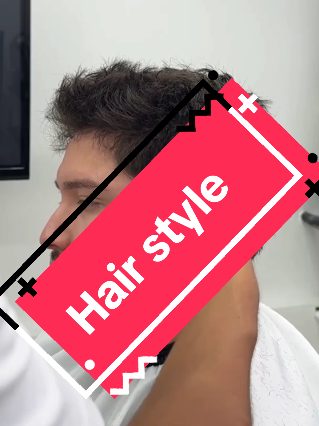 Hairstyle @ahmed amine @ahmed amine @ahmed amine #barber #barberia #hair #hairstyle #barbershop 