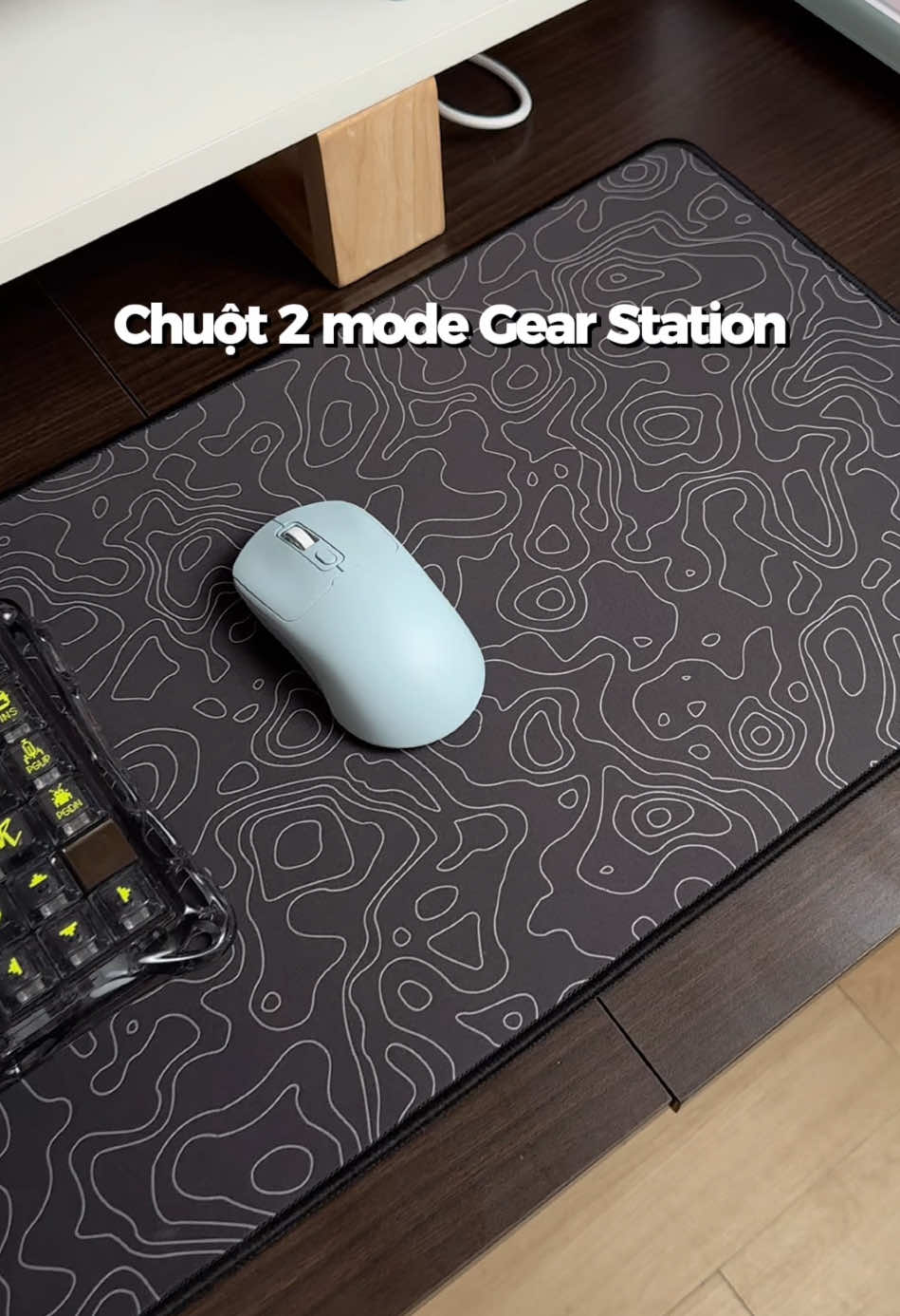Chuột 2 mode Gear Station  #chuotmaytinh #chuotvanphong #chuotbluetooth #chuotkhongday 