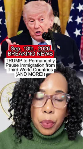 President Trump proposes a permanent pause on immigration from third-world countries to allow the US system to recover. This includes deportations and changes to public benefits for non-citizens. Share your thoughts below! #ImmigrationPolicy #TrumpUpdates #USPolitics #PolicyDiscussion #ImmigrationDebate