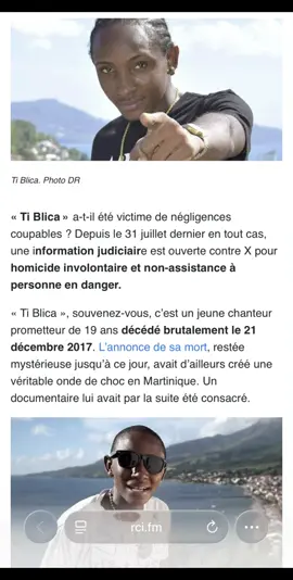 J’ai jurer nous irons jusqu’au bout… JUSTICE POUR TI BLICA ✊🏾❤️🔥