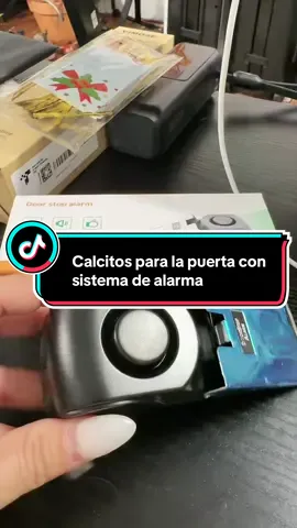 Calcitos para la puerta con sistema de alarma #paratiiiiiiiiiiiiiiiiiiiiiiiiiiiiiii #tiktokshopcreatorpicks 