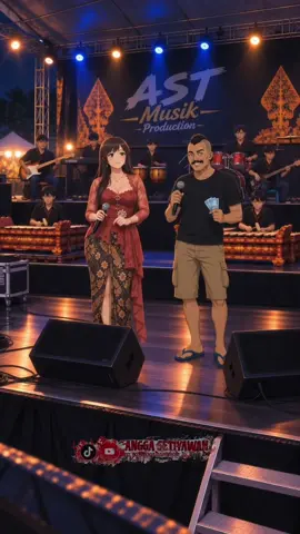 day 14 budal ngesound, nembang bahtera cinta #anime #ceksound #jowopride #soundsystem #animasi 